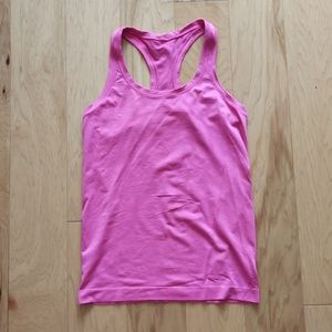 Lululemon Racerback Pink Tank Top